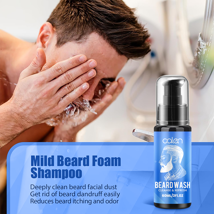 Luxfume Beard Growth Oil Conditioner Wash Gifts Brush Kit For Men,oalen cosmetics