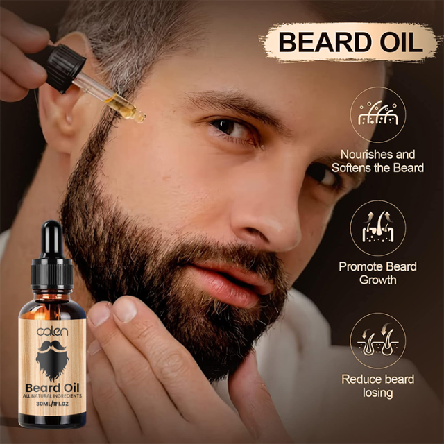 Oalen Conditioner Beard Oil Beard Brush Beard Wash Beard Care Kit,oalen cosmetics
