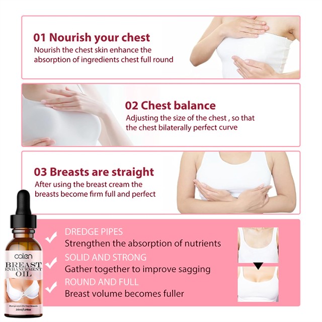 Oalen 30Ml Breast Enhancer Cream Breast Enhancement Cream Massage oil,MY SHOP