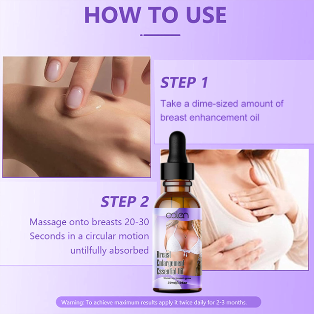 Luxfume 30Ml Bust Chest Breast Massage Development Essential Oil,MY SHOP
