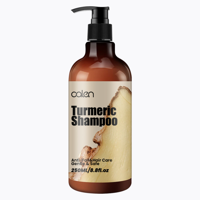 Oalen 250ML Hair Strengthening Scalp Nourishing Turmeric Shampoo,MY SHOP