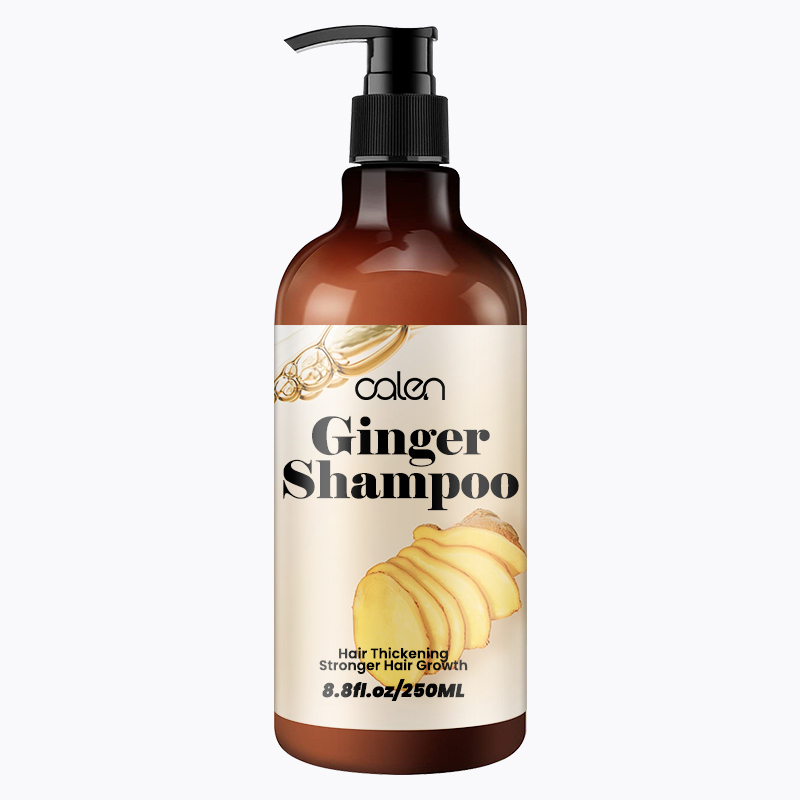 Luxfume Private Label 250ML Ginger Scalp Nourishing Turmeric Shampoo,oalen cosmetics
