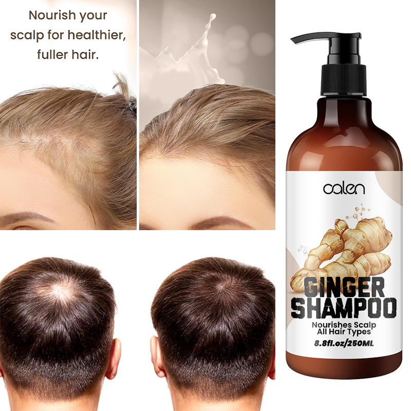 Luxfume OEM ODM Repairing Damage Ginger Infused Shampoo 250ml,MY SHOP
