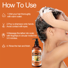 Oalen 250ml Nutrient Rich Scalp Radiant Ginger Hair Growth Shampoo,MY SHOP
