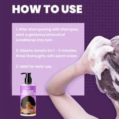 250Ml Luxfume Herbal Hair Care Softening Smoothing Conditioner,oalen cosmetics
