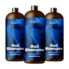 Oalen OEM Cleanse Strengthening Soothing Formula Oud Hair Shampoo,MY SHOP