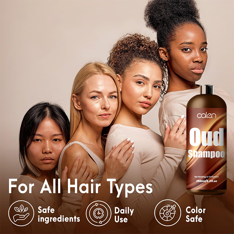 Oalen Private Label 250Ml Natural No Itching Irritation Oud Shampoo,MY SHOP