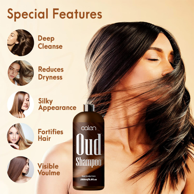Luxfume ODM Reduces Frizz Volumizing Cleanser With Notes Of Pure Oud Scent Shampoo,MY SHOP