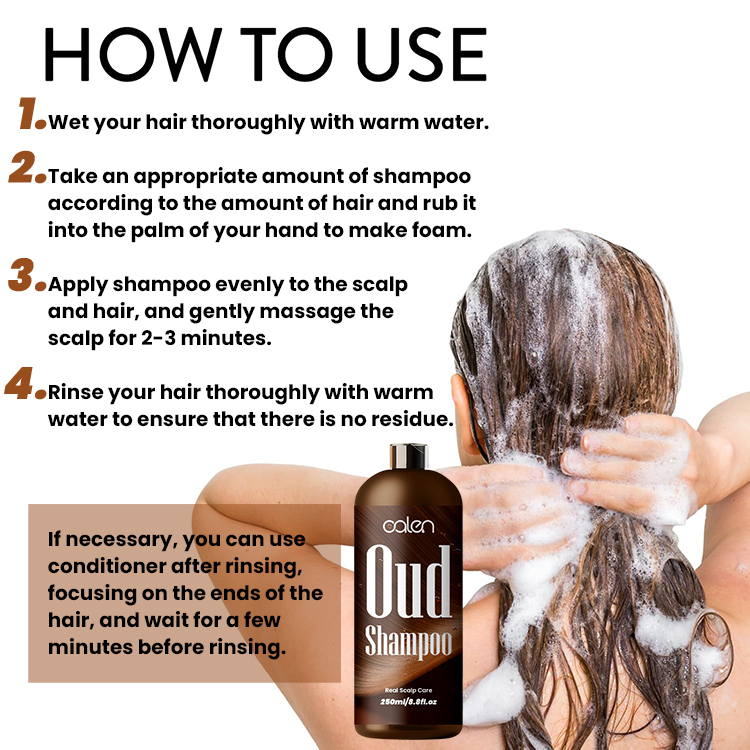 Luxfume ODM Reduces Frizz Volumizing Cleanser With Notes Of Pure Oud Scent Shampoo,MY SHOP