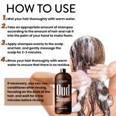 Luxfume ODM Reduces Frizz Volumizing Cleanser With Notes Of Pure Oud Scent Shampoo,MY SHOP