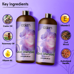 Luxfume 250Ml Manageable Reduces Promotes Hair Growth Oud Shampoo,MY SHOP