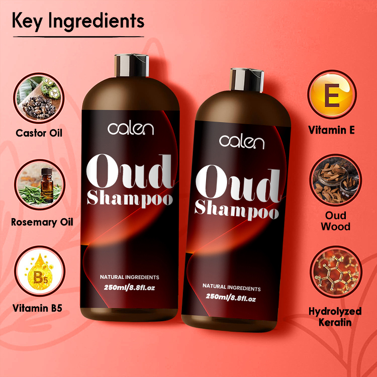 Luxfume 250Ml Nourishment Repair Increases Hair Volume Oud Shampoo,MY SHOP