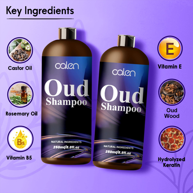 Oalen 250Ml Moisture Silky Long Lasting Fragrance Oud Hair Shampoo,MY SHOP