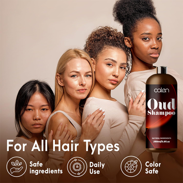 Luxfume 250Ml Nourishment Repair Increases Hair Volume Oud Shampoo,MY SHOP
