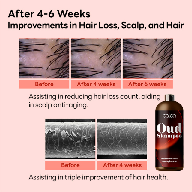 Luxfume 250Ml Nourishment Repair Increases Hair Volume Oud Shampoo,MY SHOP