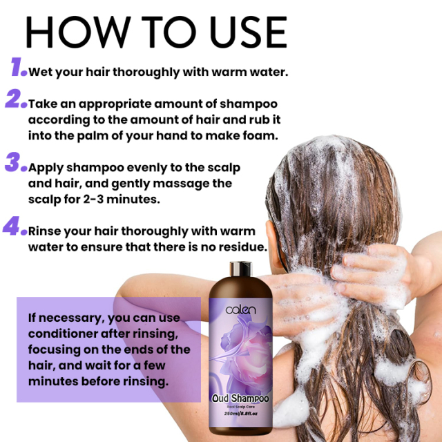 Luxfume 250Ml Manageable Reduces Promotes Hair Growth Oud Shampoo,MY SHOP