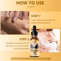 Luxfume Massage Fast Growth Elasticity Chest Breast Enhancement Oil,oalen cosmetics