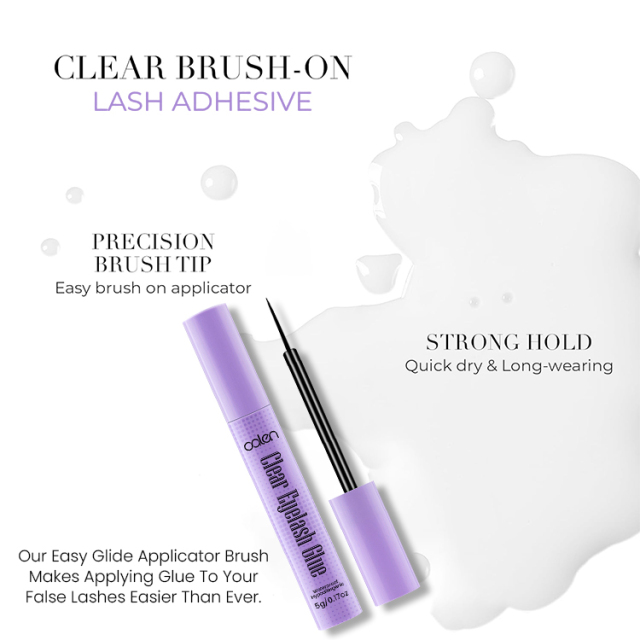 Luxfume Customs Logo Waterproof Bond Sealer Eye Lash Eyelash Glue,oalen cosmetics
