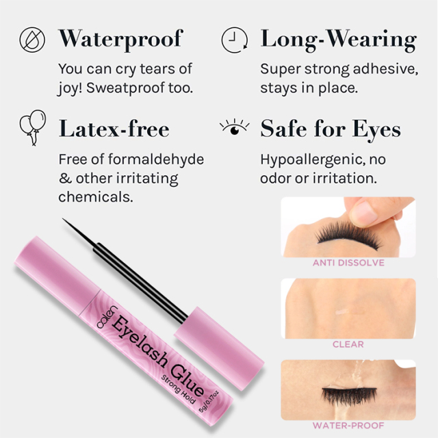 Oalen Private Label Eyelash Lash Glue For Strip Lashes Adhesive Lash,oalen cosmetics