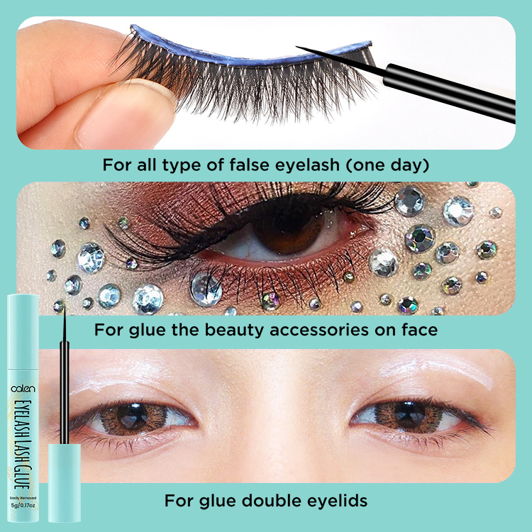 Oalen OEM Fast Drying Sensitive Eyelash Extension Waterproof Eye Lash Glue Eyelash Glue,oalen cosmetics