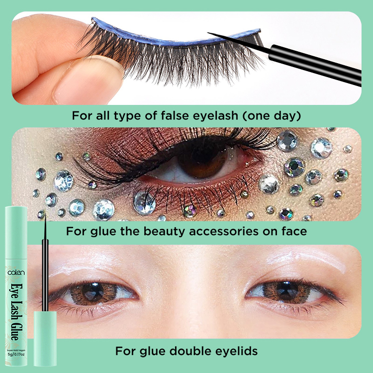 Oalen ODM Strip Long Lasting Strong Hold Eyelash Glue Eye Lash Glue,oalen cosmetics