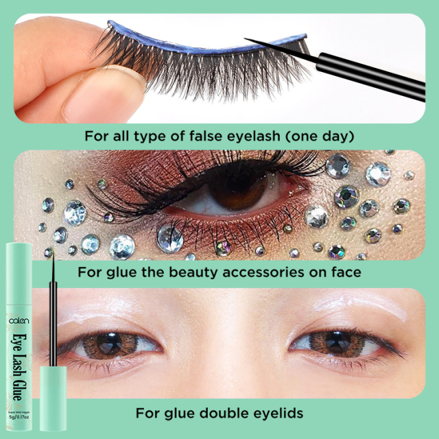 Oalen ODM Strip Long Lasting Strong Hold Eyelash Glue Eye Lash Glue,oalen cosmetics