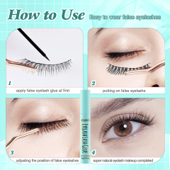 Oalen OEM Fast Drying Sensitive Eyelash Extension Waterproof Eye Lash Glue Eyelash Glue,oalen cosmetics