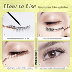 Luxfume Waterproof Extensions Glue Lash Adhesive Eyelash Glue,oalen cosmetics