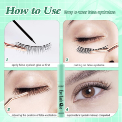 Oalen ODM Strip Long Lasting Strong Hold Eyelash Glue Eye Lash Glue,oalen cosmetics
