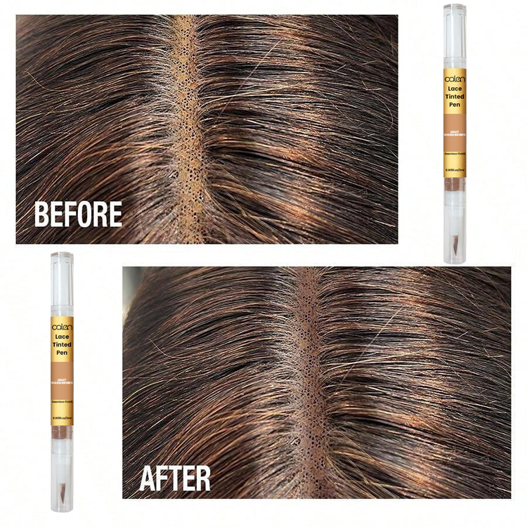 Oalen Wig Concealer With Brush Applicatior Lace Tint Color Pen,oalen cosmetics