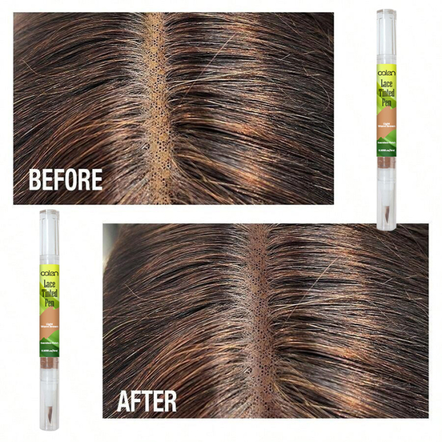 Luxfume 4 Colors Blends Waterproof Wig Tint Lace Parting Tinted Pen,MY SHOP