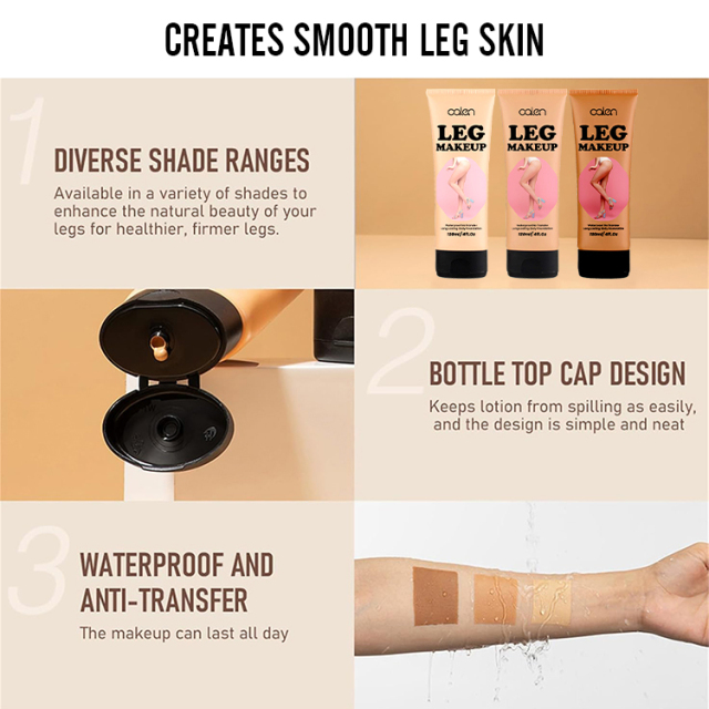 Oalen 120Ml Full Coverage Concealer Liquid Foundation Leg Makup,MY SHOP