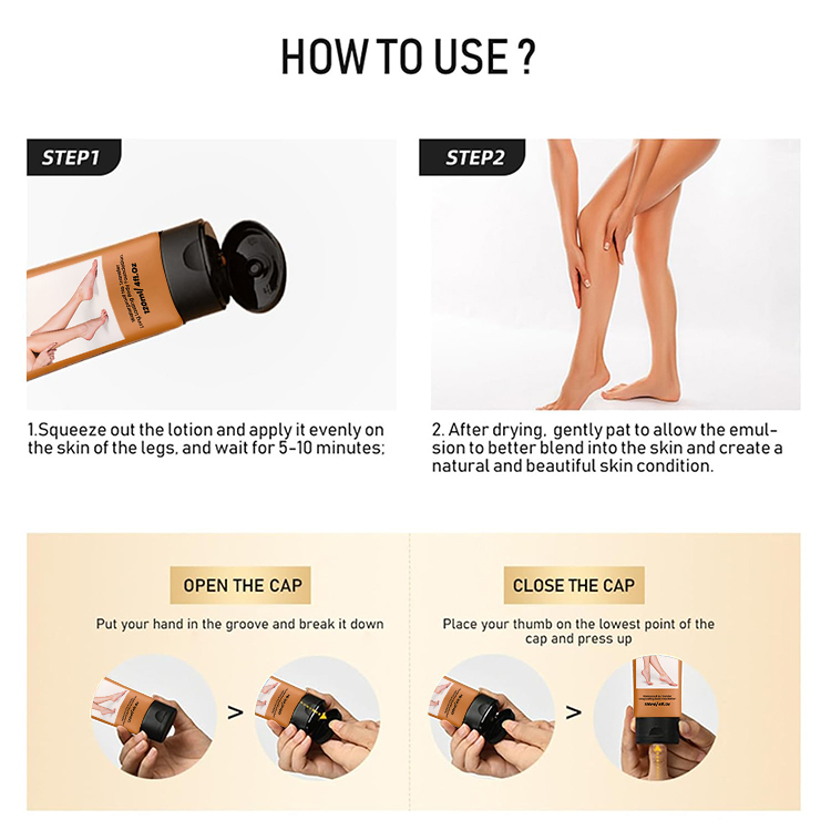 Oalen Private Label 120Ml Waterproof No Transfer Color Leg Makeup,MY SHOP