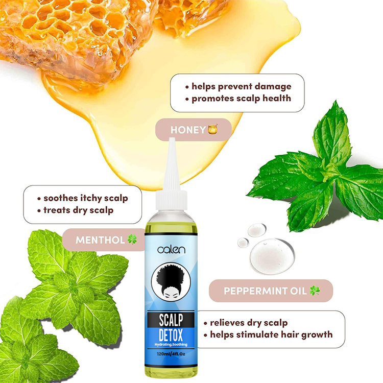 Oalen 120Ml Detox Scalp Repair Cleansing Used Before Shampoo,MY SHOP