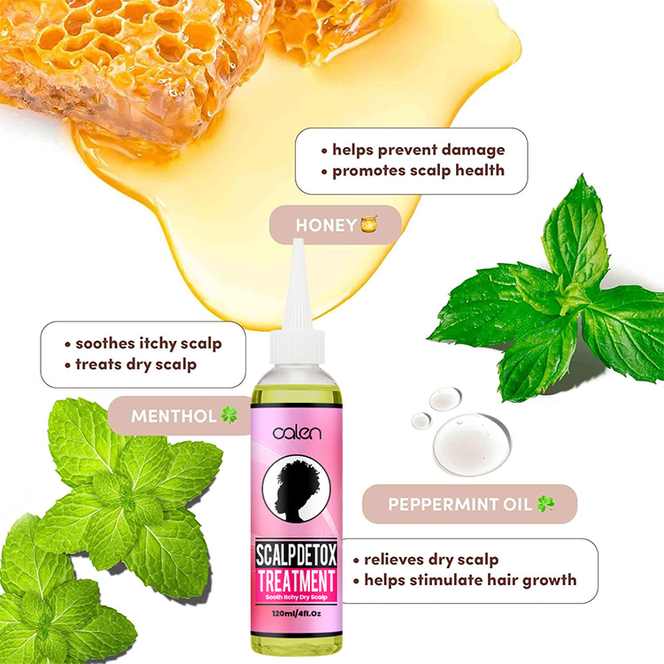 Oalen Custom Pre-Shampoo Scalp Oily Control Soothing Relief Detox,MY SHOP