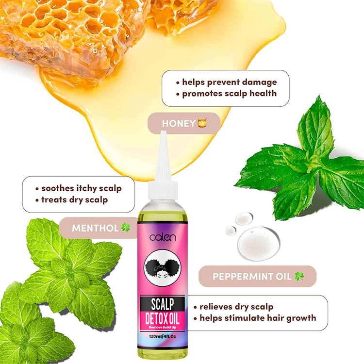 Luxfume 120Ml Treatment Products Cleansing Scalp Pure Detox Oil,MY SHOP