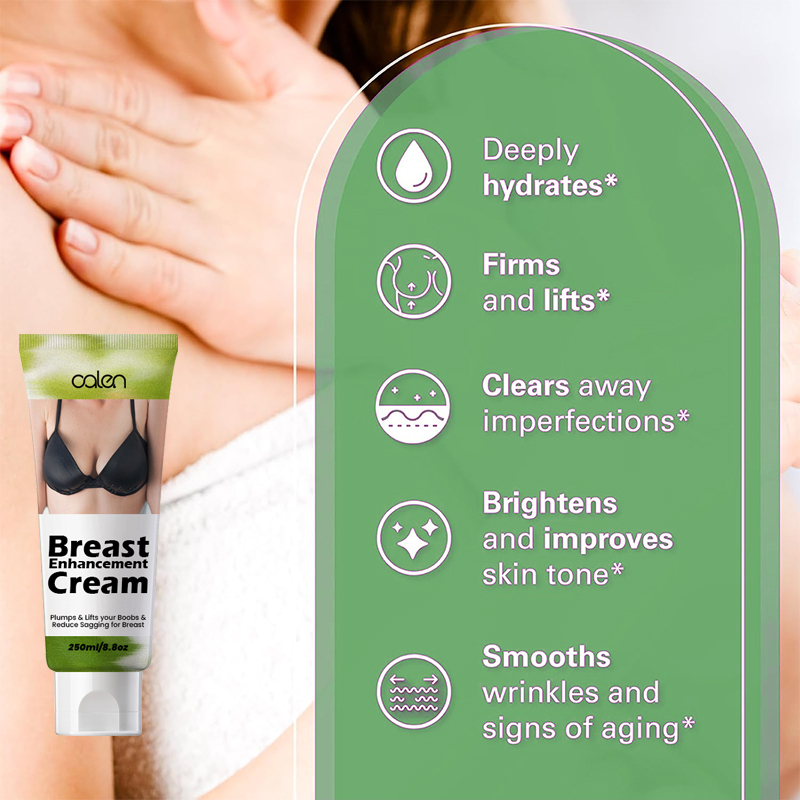Oalen 250Ml Lifting Firming Breast Enhancement Bust Enlargement Cream,oalen cosmetics