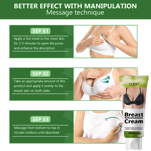 Oalen 250Ml Lifting Firming Breast Enhancement Bust Enlargement Cream,oalen cosmetics