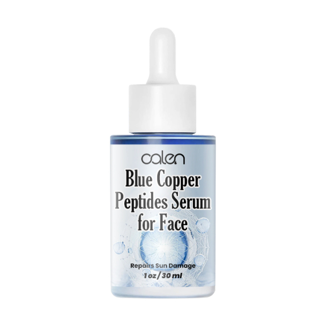 Oalen 30Ml Whitening Repairing Facial Blue Copper Peptide Serum,oalen cosmetics