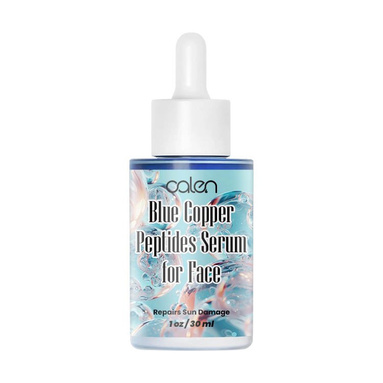 Luxfume 30Ml Wrinkles Facial Skin Care Blue Copper Peptide Essence,oalen cosmetics