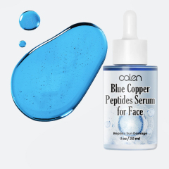 Oalen 30Ml Whitening Repairing Facial Blue Copper Peptide Serum,oalen cosmetics