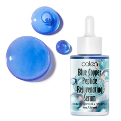 Oalen 30Ml Fine Lines Brighten Face Blue Copper Peptide Facial Serum,oalen cosmetics