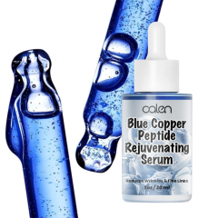 Luxfume 30Ml Moisturizes Firms Blue Copper Peptide Facial Repair Serum,oalen cosmetics