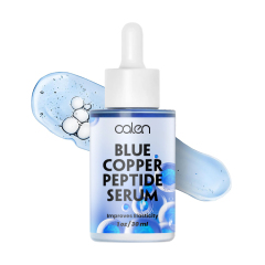 Oalen Private Label 30Ml Anti-Wrinkle Face Blue Copper Peptide Serum,oalen cosmetics