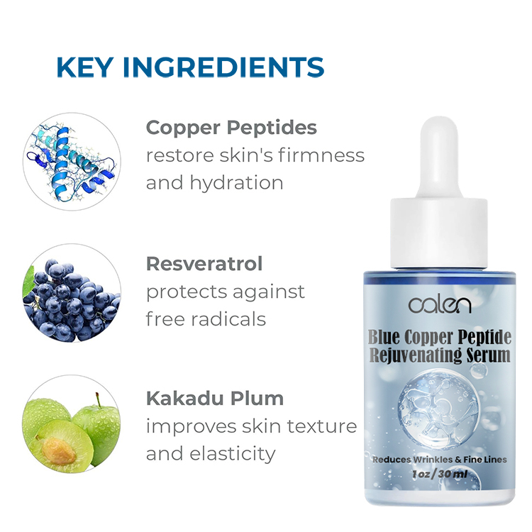 Oalen 1Oz 30Ml Anti Aging Fine Increase Collagen Copper Peptide Serum,oalen cosmetics