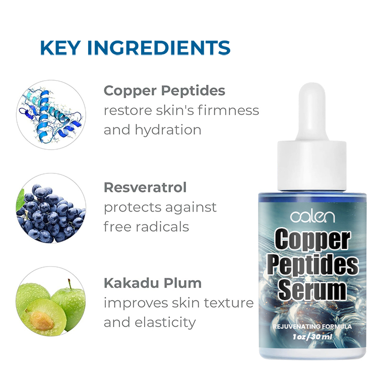 Oalen 30Ml Moisturizing Skin Double Face Blue Copper Peptide Serum,MY SHOP