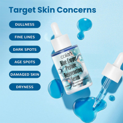 Oalen 30Ml Fine Lines Brighten Face Blue Copper Peptide Facial Serum,oalen cosmetics