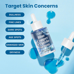 Luxfume 30Ml Skincare Anti Aging Facial Blue Copper Peptide Cure Serum,oalen cosmetics