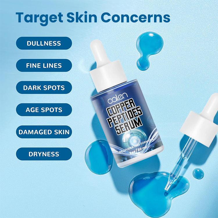 Oalen 30Ml Solution Containing Moisturizing Blue Copper Peptide Serum,oalen cosmetics