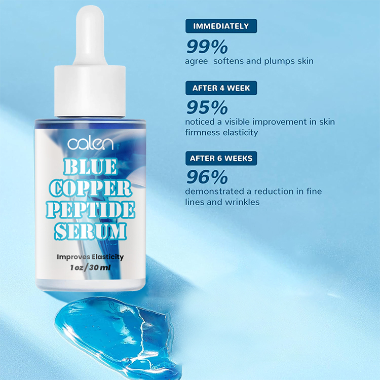 Oalen Private Label 30Ml Anti Wrinkle Face Blue Copper Peptide Serum,oalen cosmetics